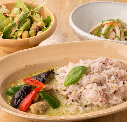 グリーンカレーランチ