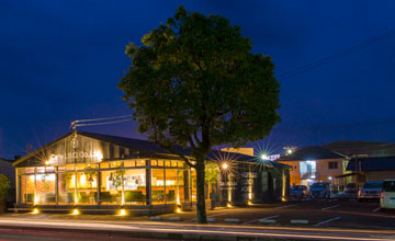 カフェリンク益田店駐車場